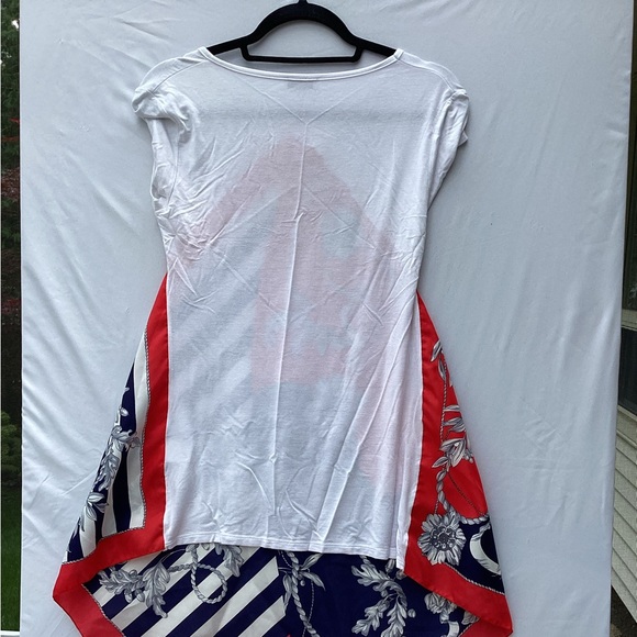 Miss Miss By Valentina t-shirt with kerchief style front - Picture 3 of 4